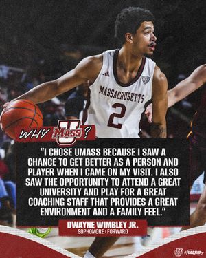 Image post by @umassbasketball on Instagram