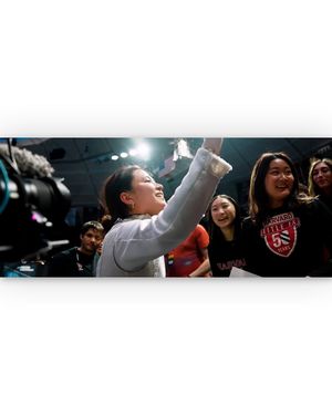 Image post by @harvardfencing on Instagram