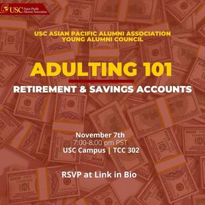 Image post by @USC Asian Pacific Alumni Association on Facebook