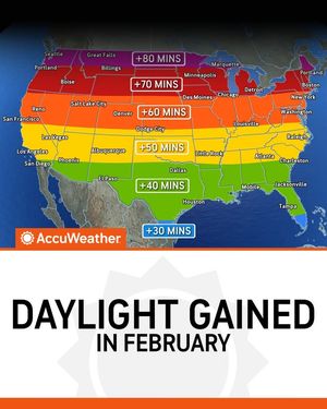Image post by @AccuWeather on Facebook
