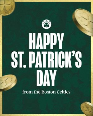 Image post by @celtics on Instagram