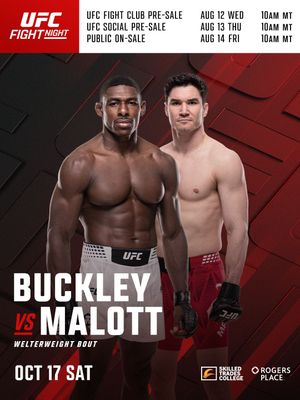 Image post by @ufccanada on Instagram