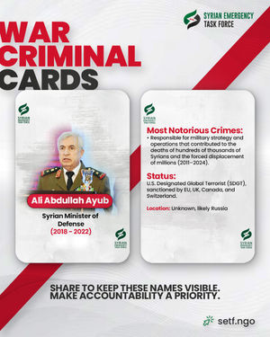 Image post by @syrianetf on Instagram