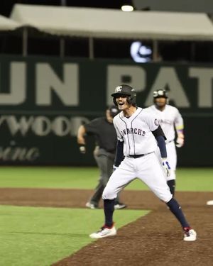 Video post by @kcmonarchsbaseball on Facebook