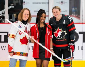 Image post by @BlackGirlHockey on Twitter