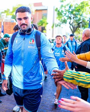 Image post by @italrugby on Instagram