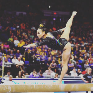 Image post by @lsugym on Instagram
