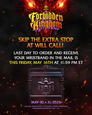 Image post by @forbiddenkingdomfest on Instagram