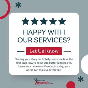Image post by @PiedmontArthritisClinic on Facebook