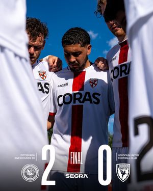 Image post by @loudoununitedfc on Instagram