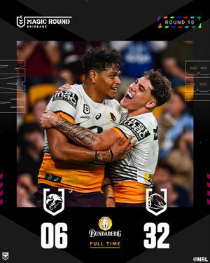 Image post by @NRL on Twitter