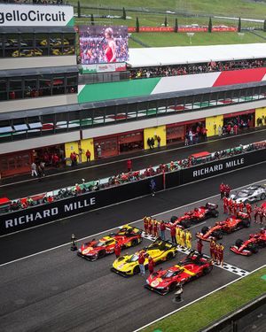 Image post by @ferrariraces on Instagram