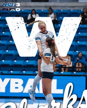 Image post by @nsu_vball on Instagram