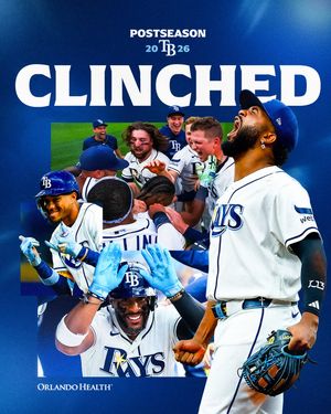 Image post by @raysbaseball on Instagram
