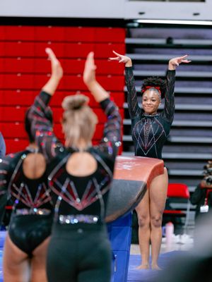 Image post by @wolfpackgymnastics on Instagram