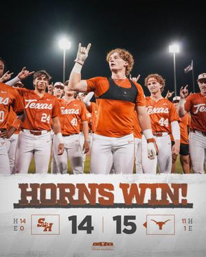 Image post by @TexasBaseball on Twitter
