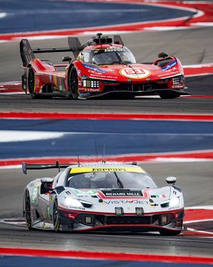 Image post by @ferrariraces on Instagram