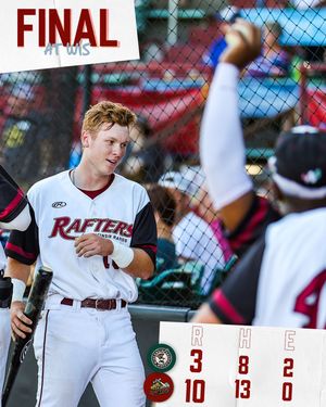 Image post by @raftersbaseball on Instagram