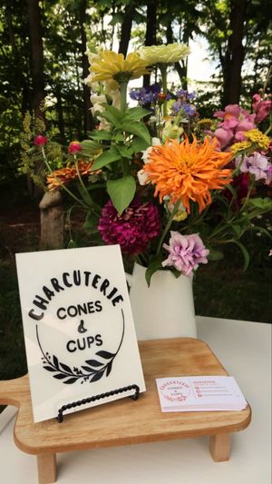 Video post by @Charcuterie Cones and Cups To Go on Facebook