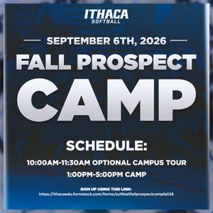 Image post by @ithaca_softball on Instagram