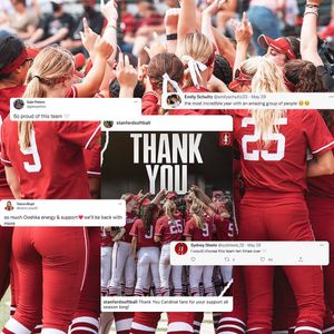 Image post by @stanfordsoftball on Instagram