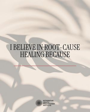 Image post by @integrativehealthpractitioner on Facebook