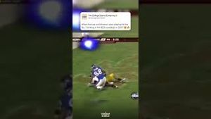 Video post by @collegesportsco on YouTube