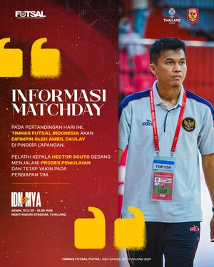 Image post by @timnasfutsal on Instagram