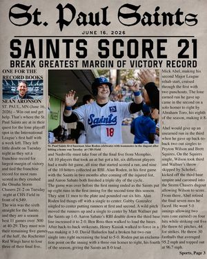 Image post by @stpaulsaints on Facebook