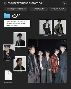 Image post by @esquire.korea on Instagram