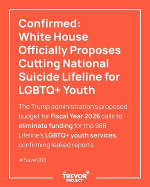Image post by @trevorproject on Instagram