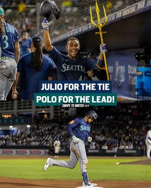 Image post by @mariners on Instagram