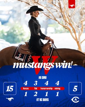 Image post by @smuequestrian on Instagram