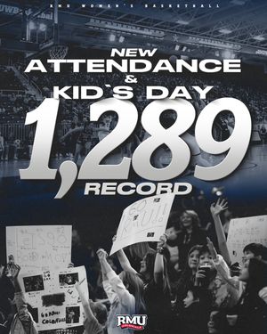 Image post by @rmuwbasketball on Instagram