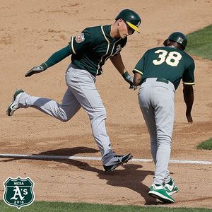 Image post by @athletics on Instagram