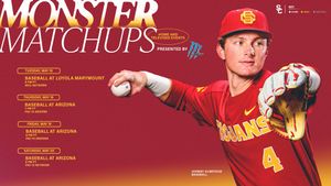 Image post by @USC_Athletics on Twitter