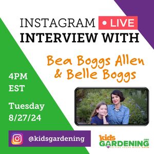 Image post by @kidsgardening on Instagram
