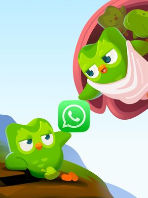 Image post by @duolingo on Instagram