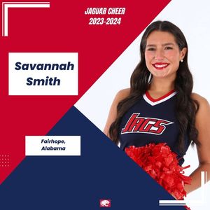 Image post by @southalabama.cheerleading on Facebook