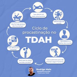 Image post by @tdahfocoevida on Instagram