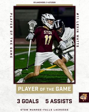 Image post by @stowlacrosse on Instagram