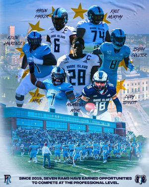 Image post by @rhodyfootball on Instagram