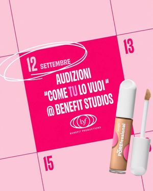 Image post by @benefitcosmeticsitaly on Instagram