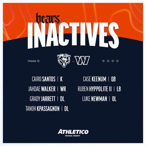 Image post by @ChicagoBears on Twitter