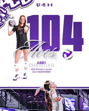 Image post by @acu_volleyball on Instagram