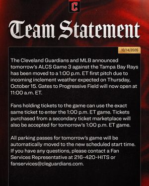 Image post by @cleguardians on Instagram