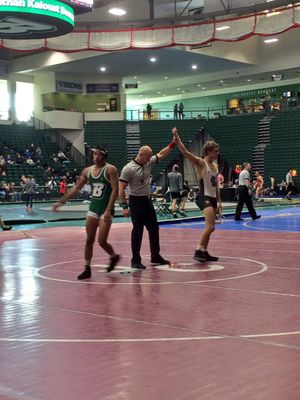 Image post by @BrownU_Wrestle on Twitter