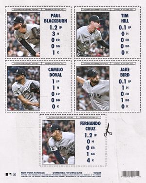 Image post by @Yankees on Twitter