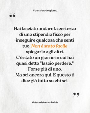 Image post by @calendarioimprenditoriale on Instagram
