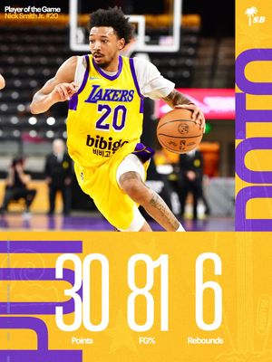 Image post by @southbaylakers on Instagram